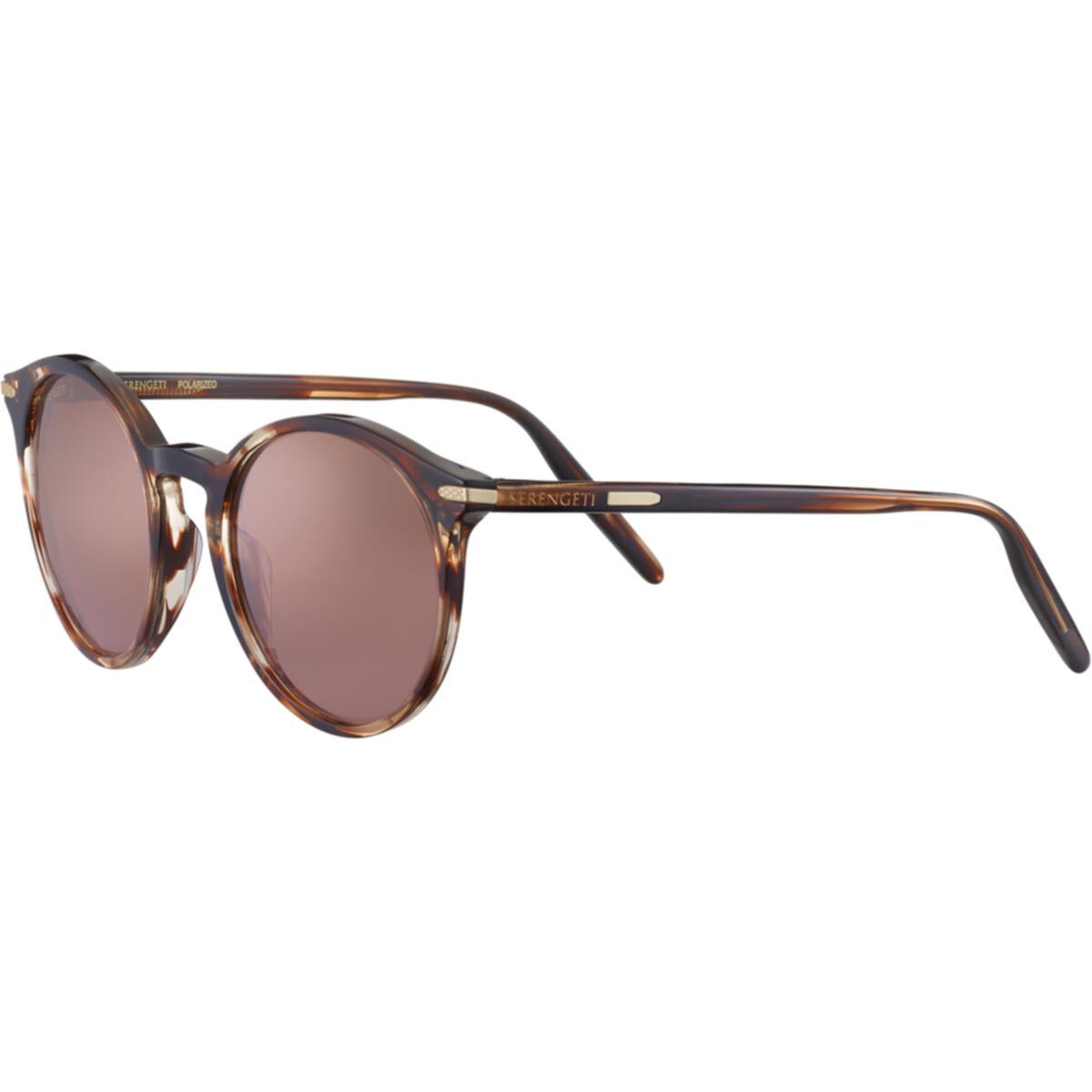 LEONORA, Shiny Striped Brown-Mineral Polarized Drivers Gradient Cat 2 to 3, hi-res image number null